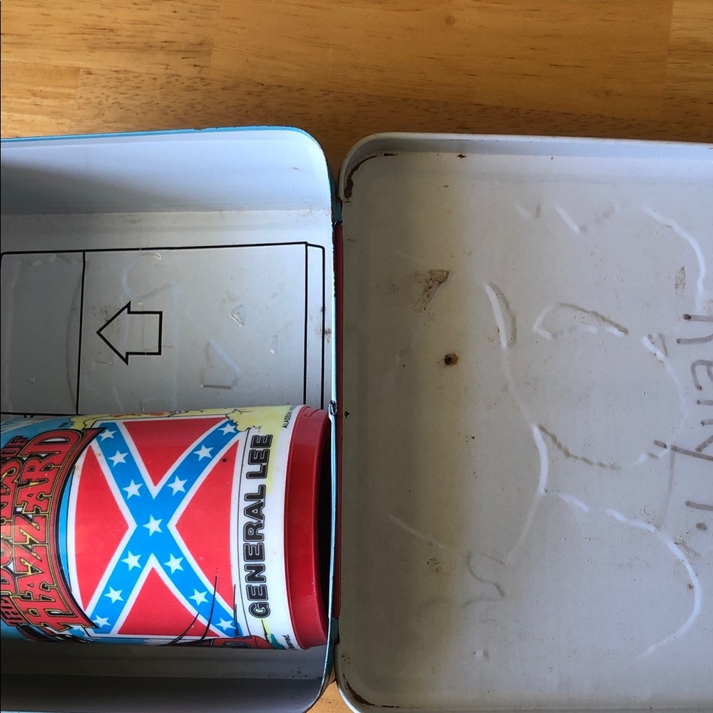 The Dukes of Hazzard 1980 rare Vintage Y2k collectible Lunchbox and thermos set - Picture 9 of 13